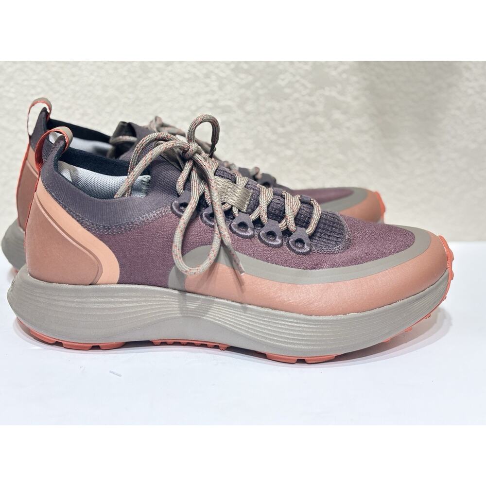 All Birds Strider Explore Shoes W10.5 Purple Grey Orange - Picture 2 of 6